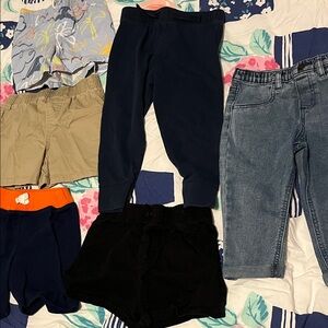 Kids Navy Blue Joggers